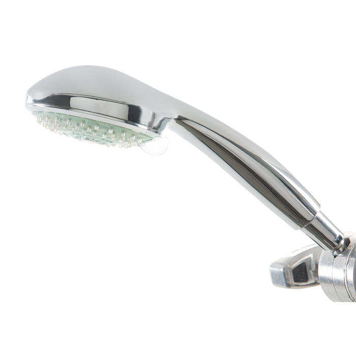 Bath Bliss 3 Temperature LED Display 5 Function Hand Held Shower Head