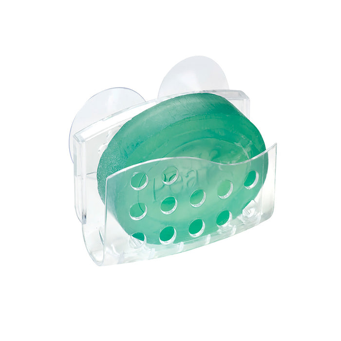 Bath Bliss Clear Sponge Holder with Suction Cup