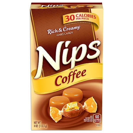 Nips Coffee Rich & Creamy Hard Candy - 4 Oz
