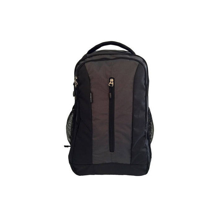 Orben Vertical Zipper Gray/Black Laptop Backpack
