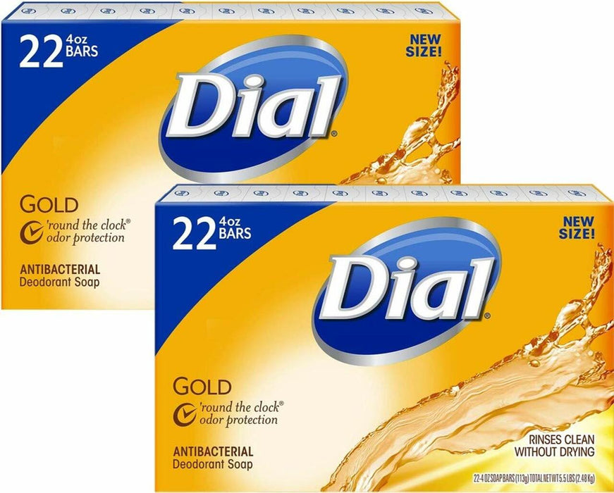 Dial Antibacterial Deodorant Soap 22pk - Gold