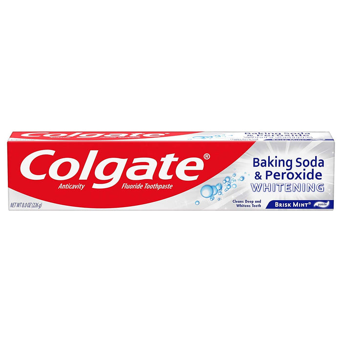 Colgate Baking Soda & Peroxide Whitening 8oz Toothpaste