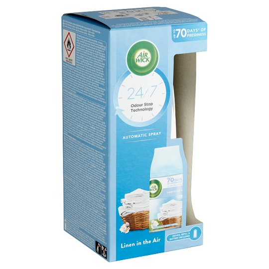 Airwick Freshmatic Autospray Kit - Linen in the Air