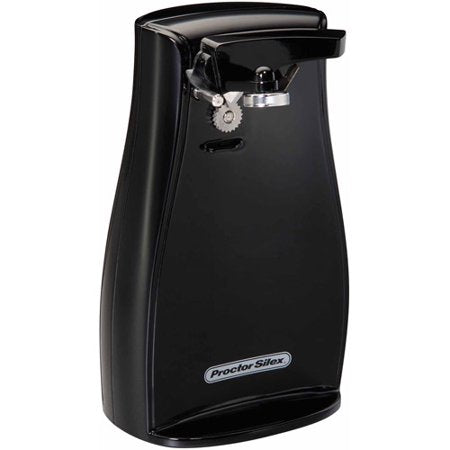 Proctor Silex Tall Electric Can Opener-Black
