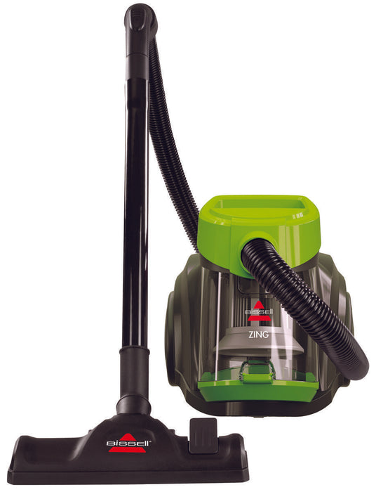 Bissell Zing Bagless Canister Vacuum - Black/Citrus-Lime