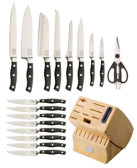 Chicago Cutlery Insignia2 18-Piece Knife Block Set