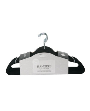 Simplify 25-pk. Velvet Suit Hangers - Black