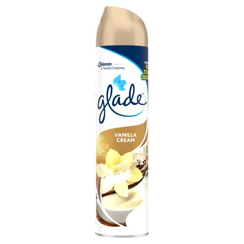 Glade Aerosol Spray 300ml - Vanilla Cream