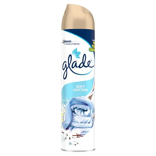 Glade Aerosol Spray 300ml - Soft Cotton