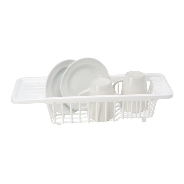 Kitchen Details Over the Sink Dish Rack - White