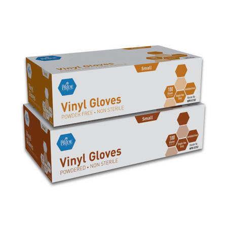 MedPride Vinyl Gloves - 100ct