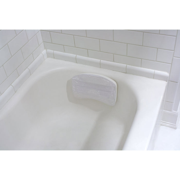 Bath Bliss Luxury Cooling Gel Beaded Suction Cup Bath Pillow