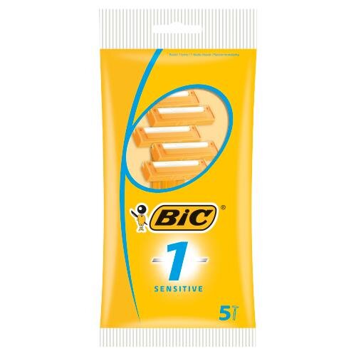 BIC 5pk Sensitive Skin Disposable Razors