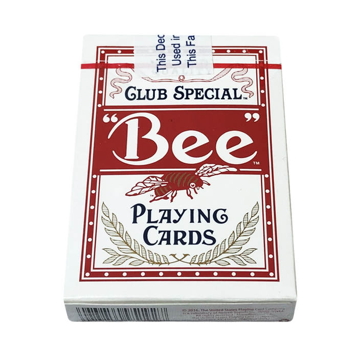 Bee Playing Cards - Red