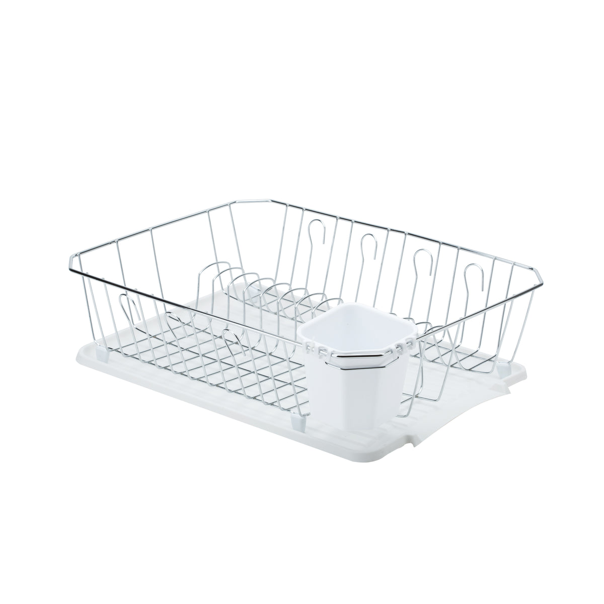 White Dish Racks & Trays at