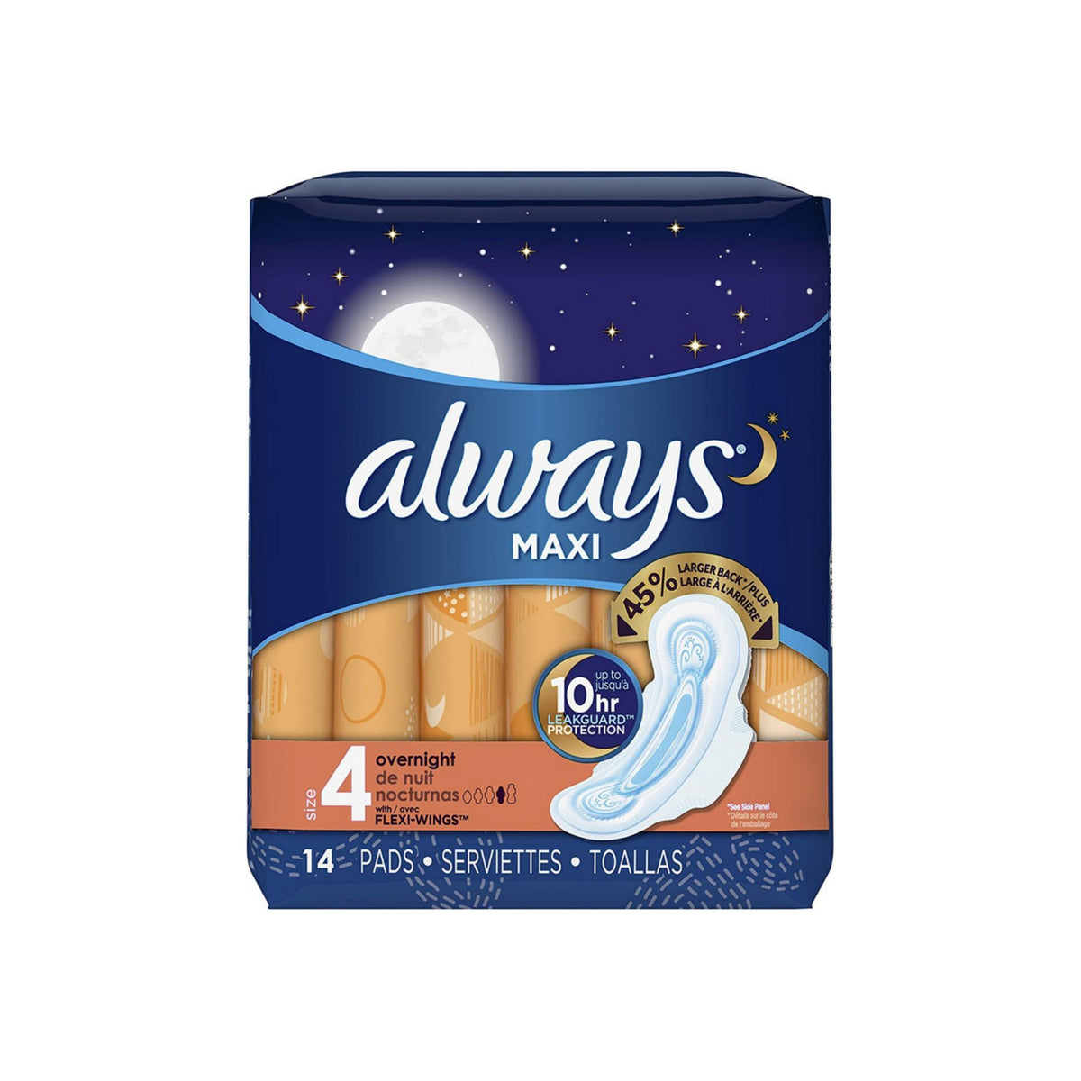 Always Overnight Maxi Pads - 14ct — Liberty Department Stores