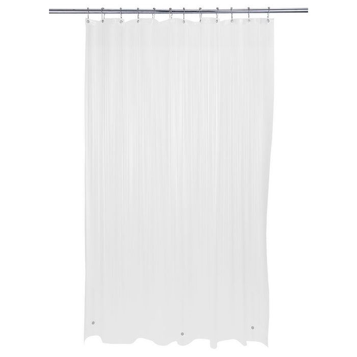 Bath Bliss Heavy Grommet Shower Liner-White