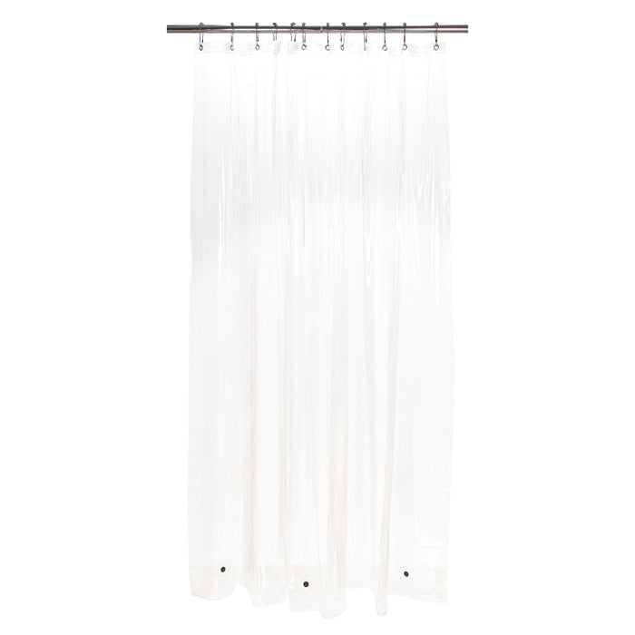 Bath Bliss Premium Shower Curtain Liner-Clear