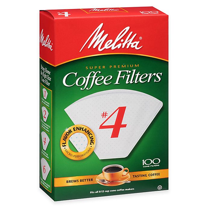 MELITTA #4 6-12CUP FILTERS CONE 100