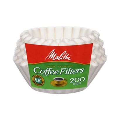 MELITA Coffee BASKET FILTER 8-12CUP 200CT