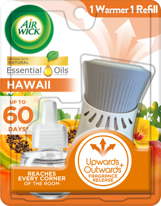 Airwick Hawaii Scented Oil Warmer + Refill