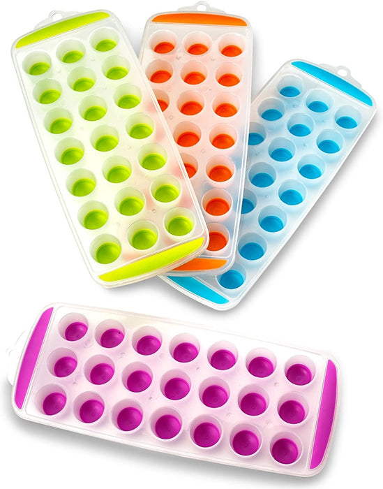 US Sense Easy-Release Ice Cube Tray - 6 Packs, 84 Cubes, Food-Grade PP &  Organic Silicone, Portable & Separable, Dishwasher Safe, Effortless  Cleaning