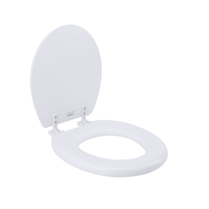 Bath Bliss Extra Soft Standard Toilet Seat-White