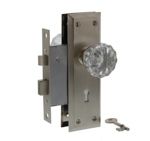 Ultra Security Mortise Entry Lock with Skeleton Key