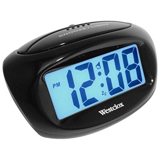 Westclox Digital Alarm Clock - Black