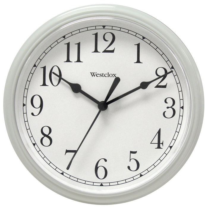 Westclox Wall Clock - White 8"