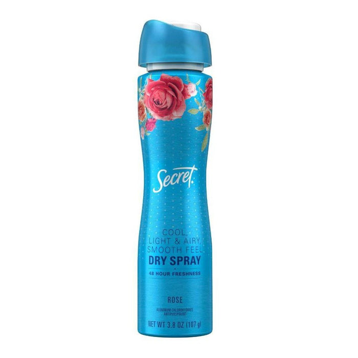 Secret Fresh Expressions Paris Rose Invisible Spray Antiperspirant & Deodorant - 3.8 Oz