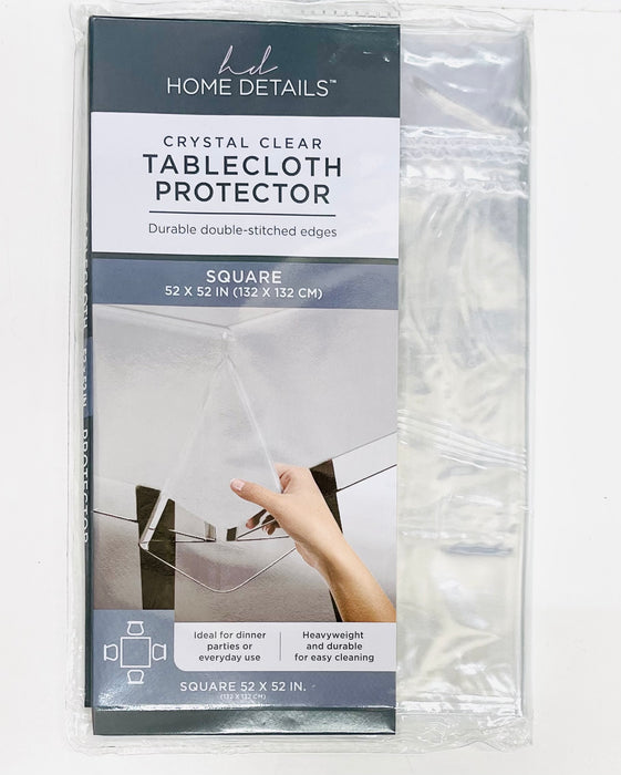 Clear Tablecloth Protector - Square