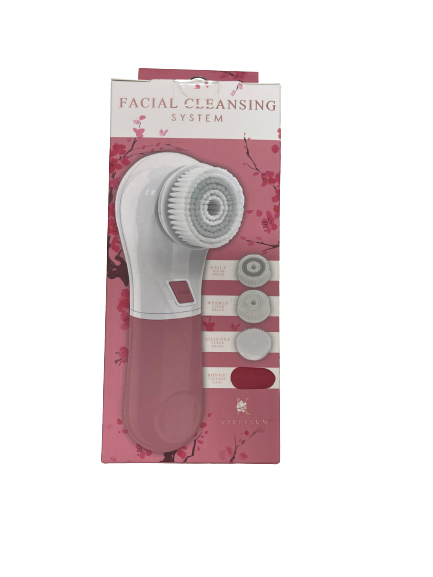 Facial Cleansing System - Battery Powered Brush
