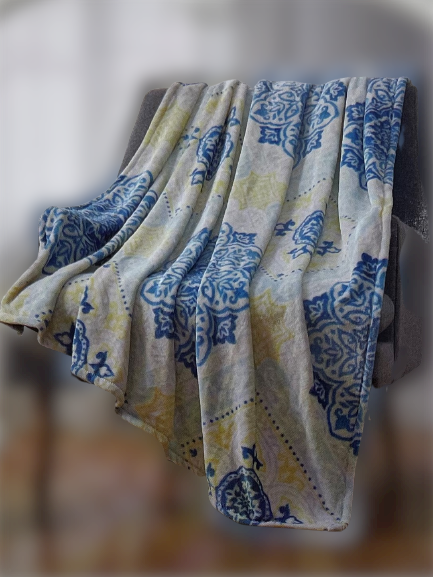 Hudson Essex Lipari Plush Throw Blanket
