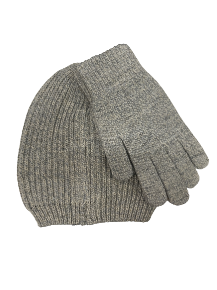 Hanes 2pc Winter Hat + Gloves Set