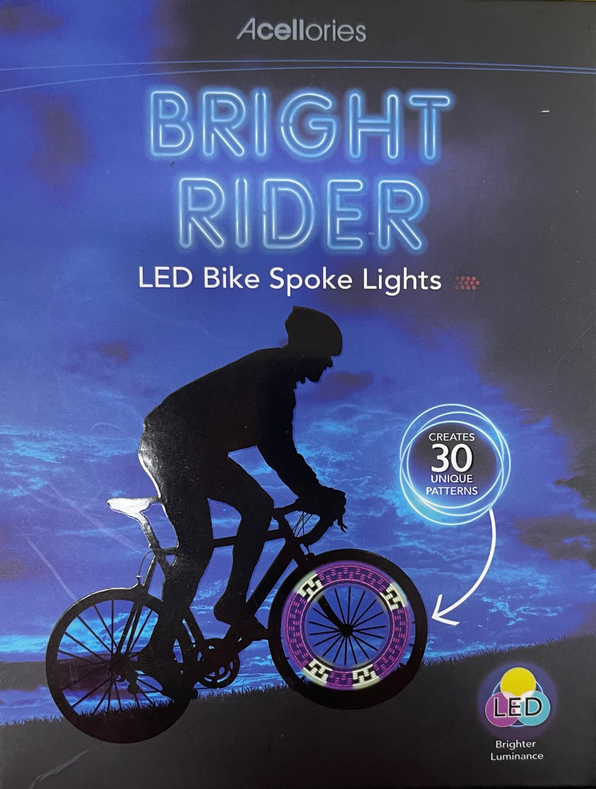 X Rider Light Acellories Bright Rider LED Bike Spoke Lights — Liberty Department Stores