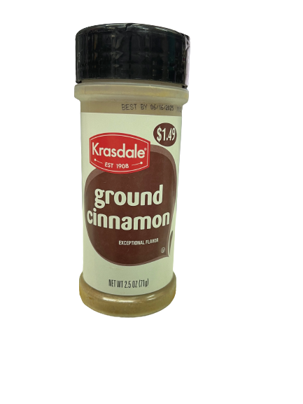 Krasdale Ground Cinnamon 2.5oz