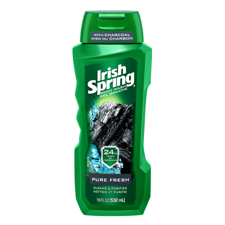 Irish Spring Men's Pure Fresh Body Wash - 18 Ounce