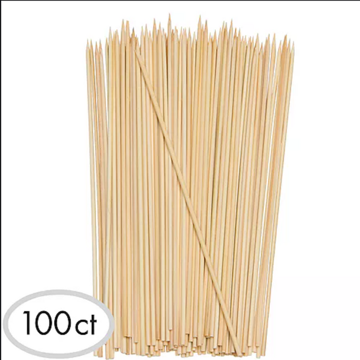 Bamboo Skewers 100ct - 12"