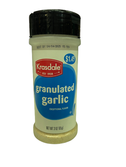 Krasdale Granulated Garlic 3oz