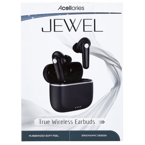 Acellories Jewel Wireless Earbuds - Black