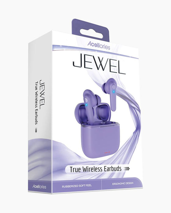 Acellories Jewel Wireless Earbuds - Purple