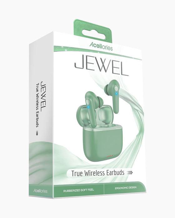 Acellories Jewel Wireless Earbuds - Sage