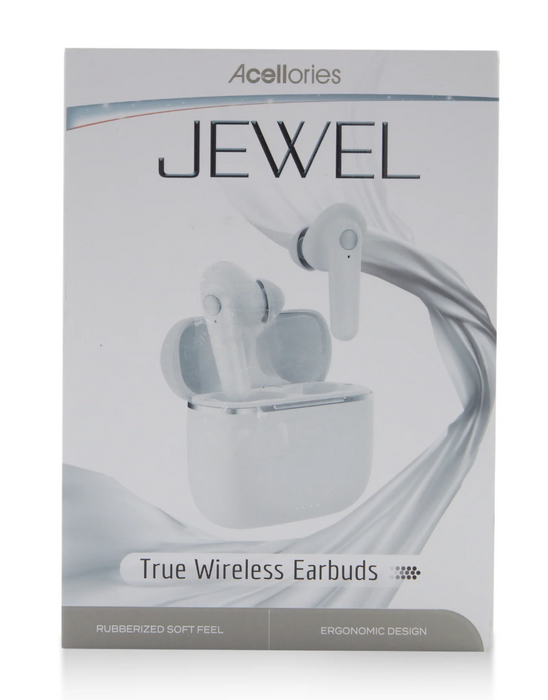 Acellories Jewel Wireless Earbuds - White