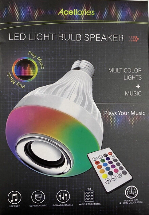 Acellories LED Light Bulb Speaker